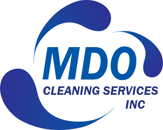 A logo for mdo cleaning service, inc.